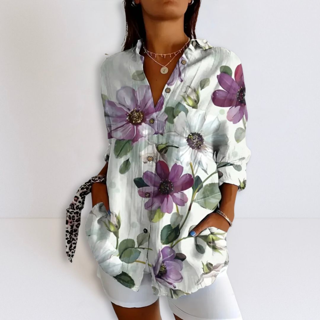 Addison™ | Relaxed Printed Blouse