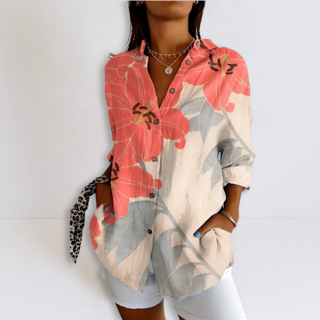Addison™ | Relaxed Printed Blouse