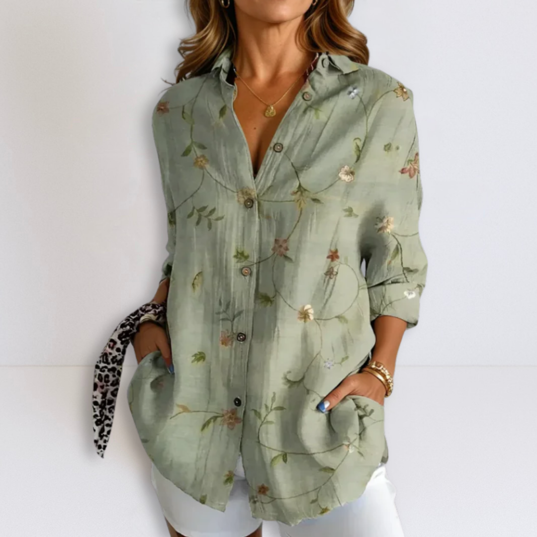 Addison™ | Relaxed Printed Blouse