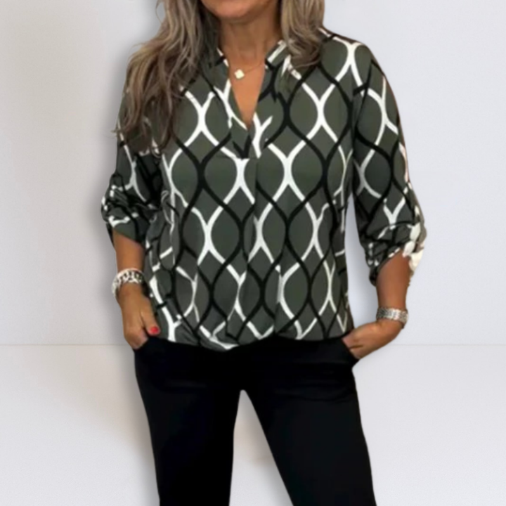 Savannah™ | Casual Long-Sleeved Blouse