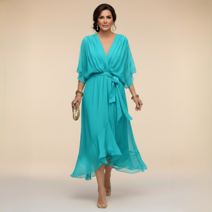 Violet™ | Elegant Chiffon Dress