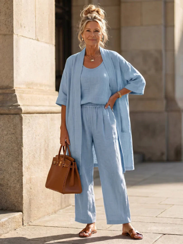 Leah™ | Lightweight Linen Set