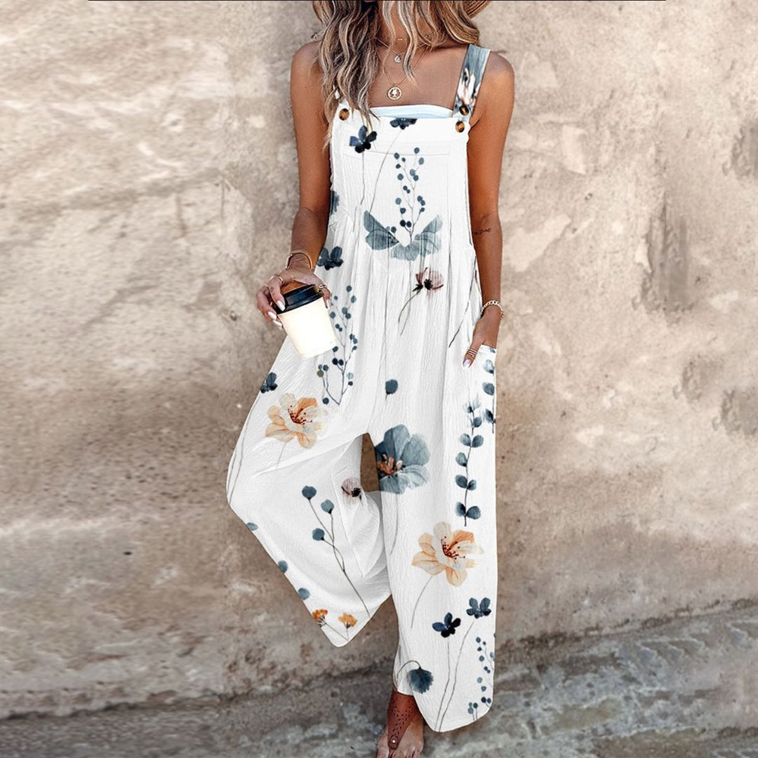 Ella™ | Printed Comfort Overalls