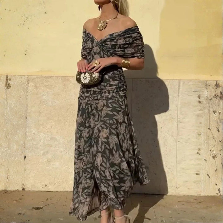 Isabella™ | Elegant V-Neckline Dress