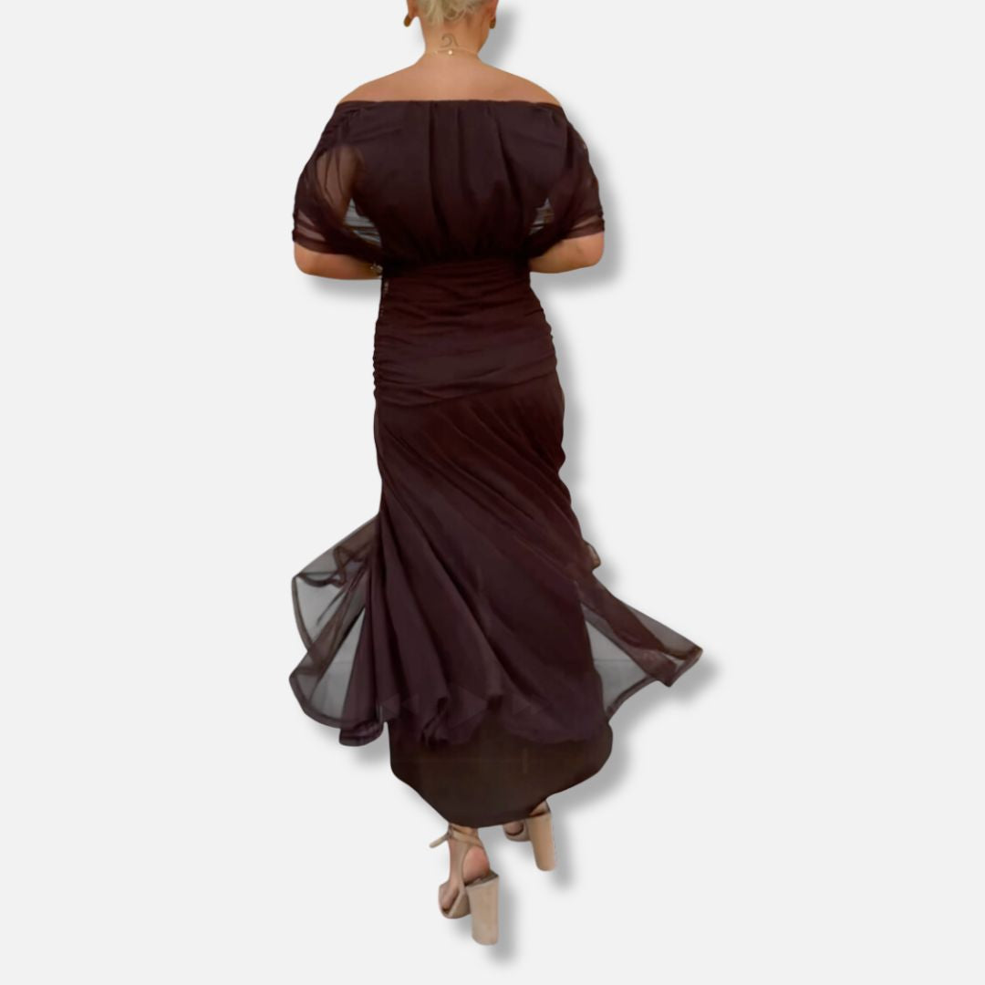 Isabella™ | Elegant V-Neckline Dress