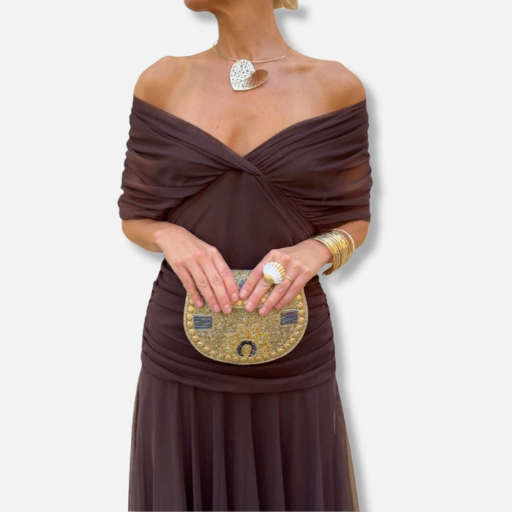 Isabella™ | Elegant V-Neckline Dress