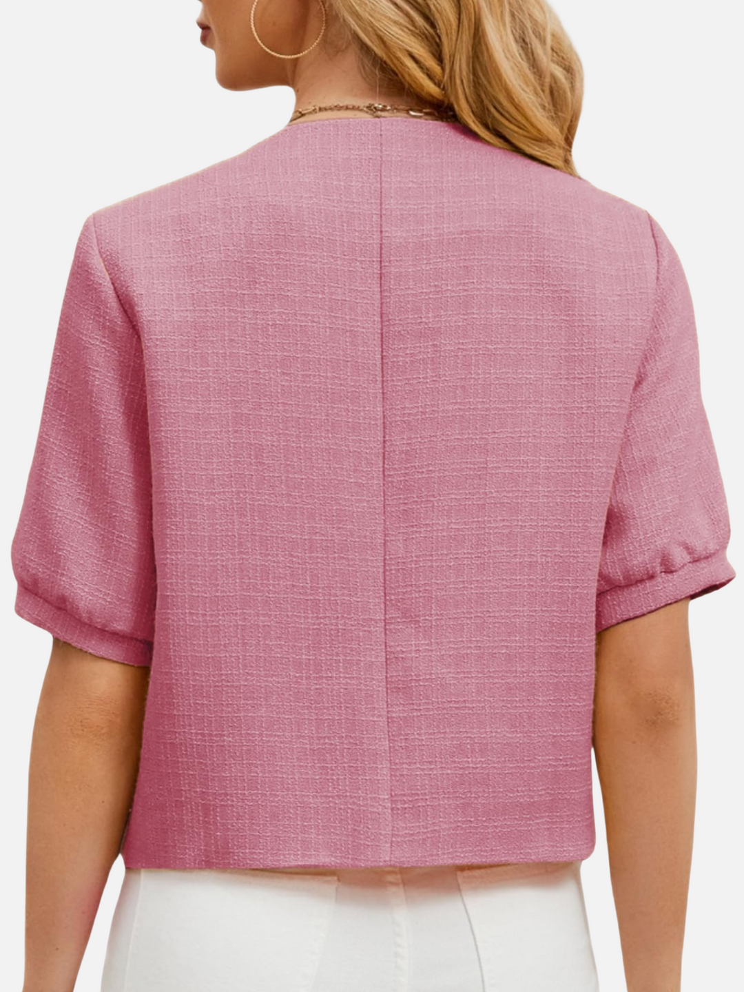 Ashley™ | Vivian Cropped Tweed Blazer