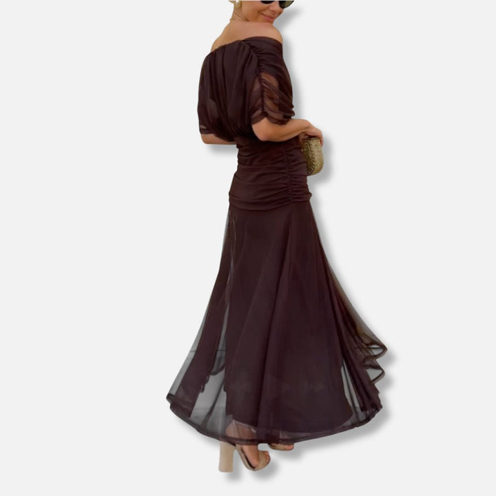 Isabella™ | Elegant V-Neckline Dress