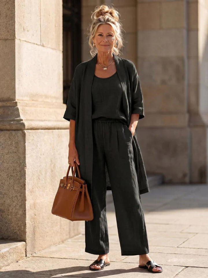 Leah™ | Lightweight Linen Set