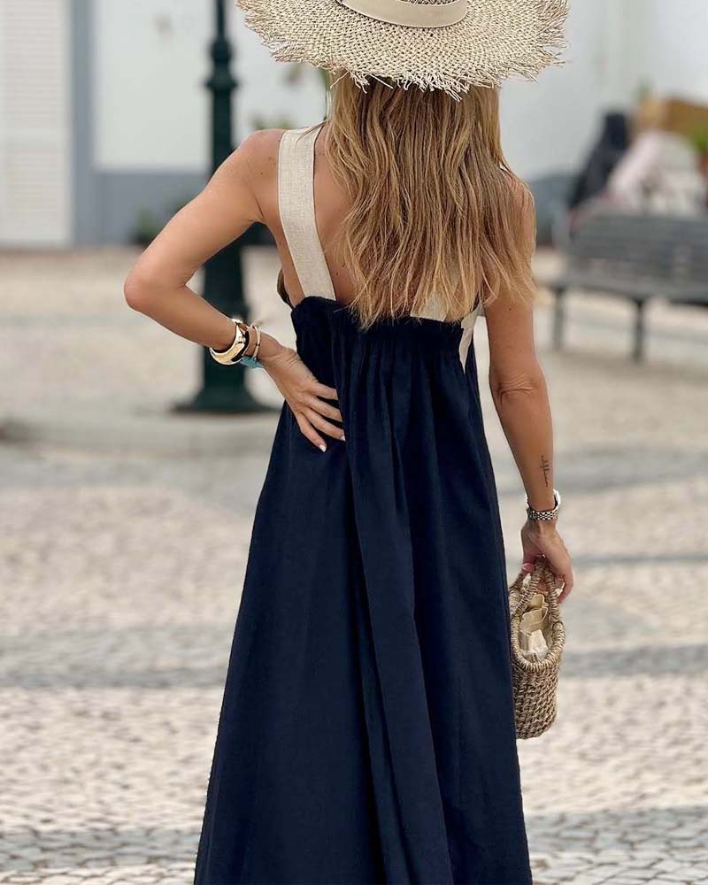 Maude™ | Keira Breathable Crossed Maxi Dress