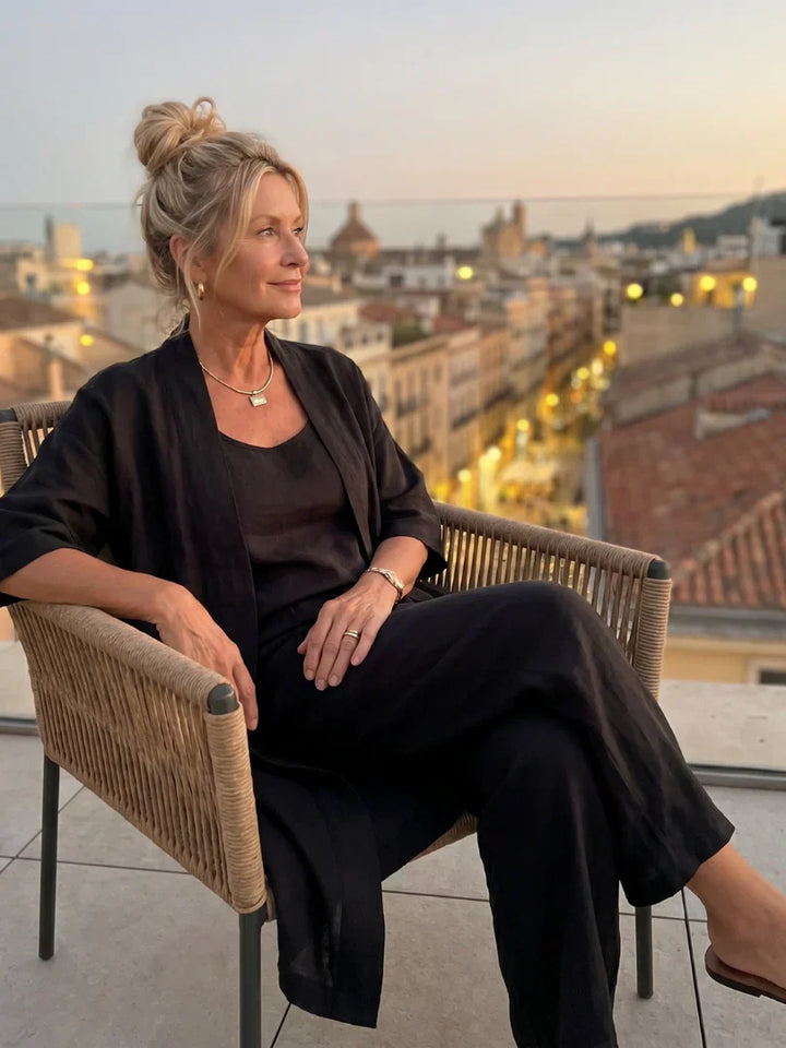 Leah™ | Lightweight Linen Set