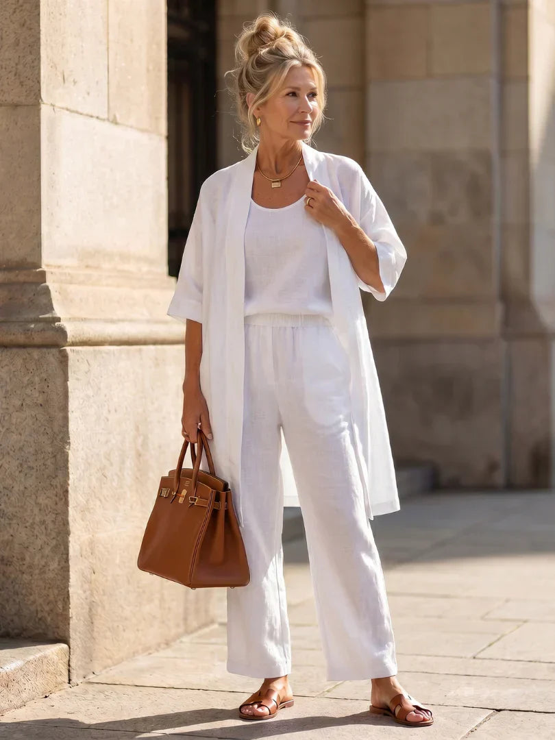 Leah™ | Lightweight Linen Set