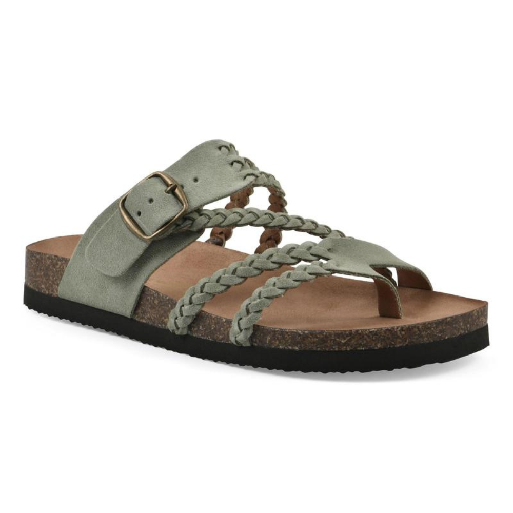 Chloe™ | Braided Cork Sandals