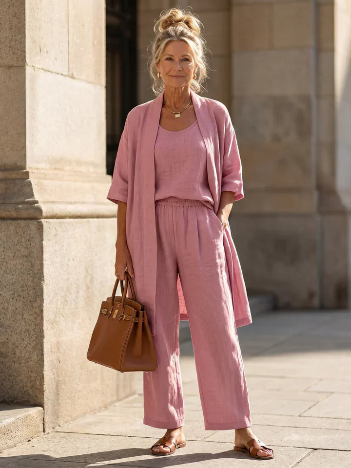 Leah™ | Lightweight Linen Set