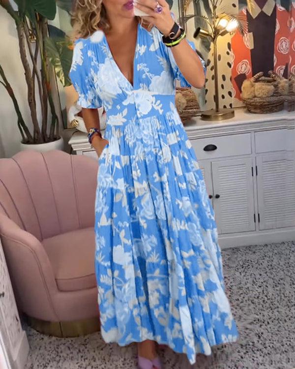 Addison™ | Vibrant Floral Dress
