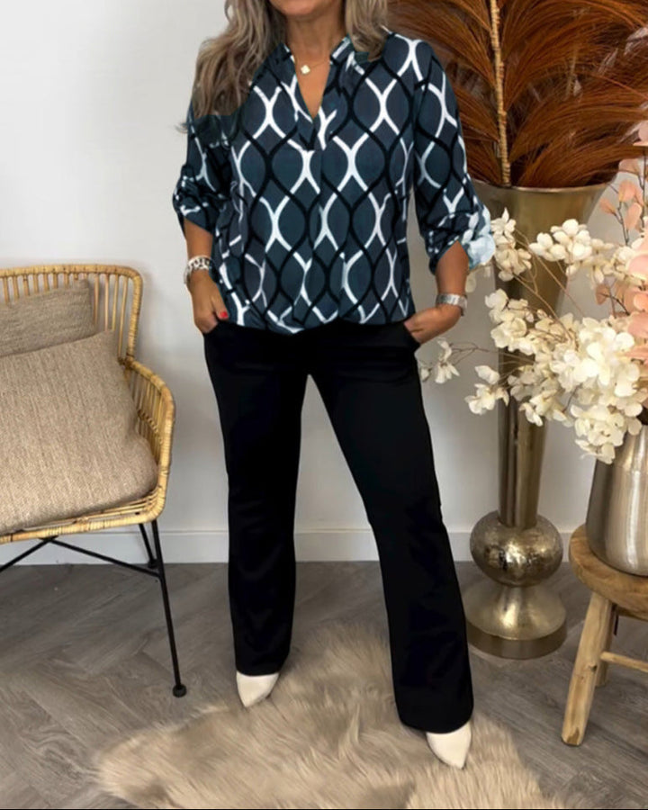 Savannah™ | Casual Long-Sleeved Blouse