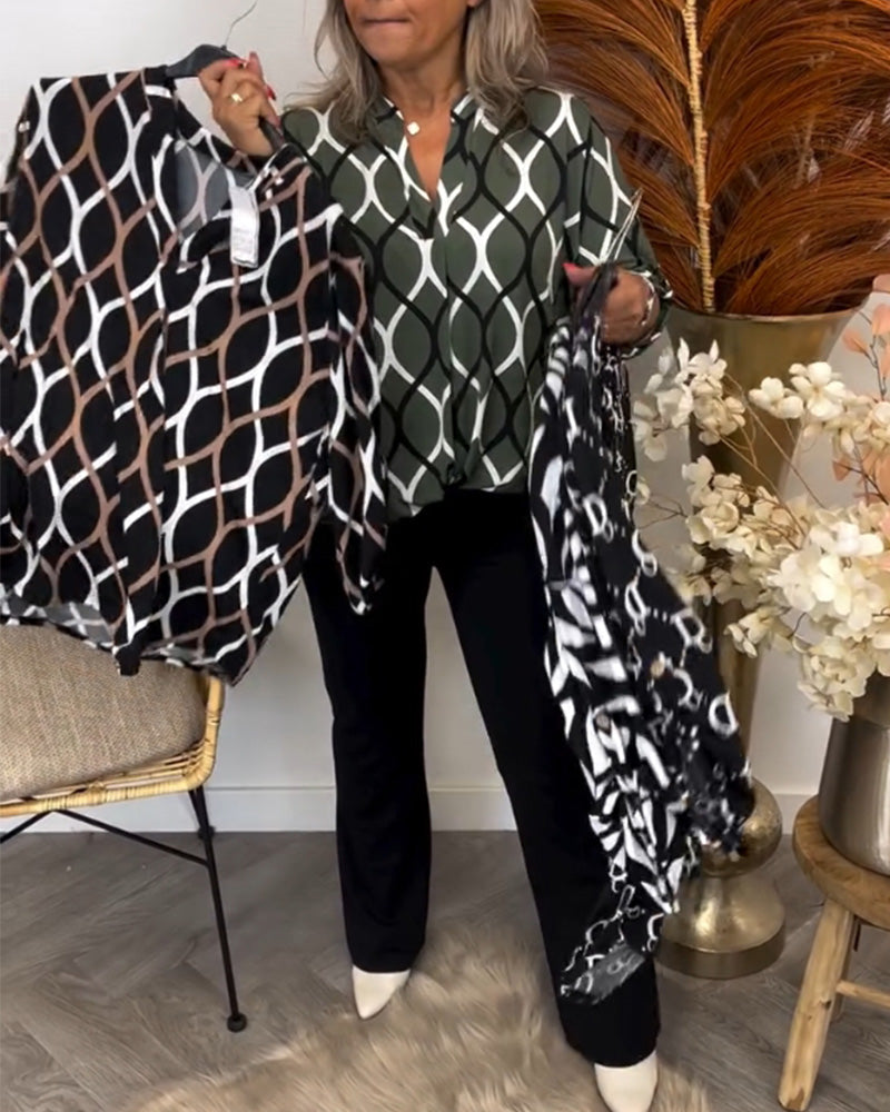 Savannah™ | Casual Long-Sleeved Blouse