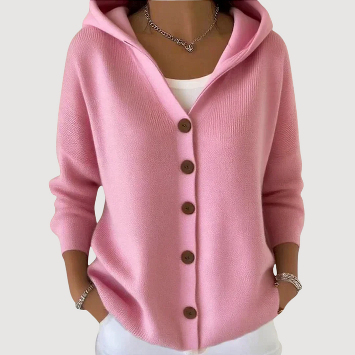 Ella™ | Sophia Cute Hooded Cardigan