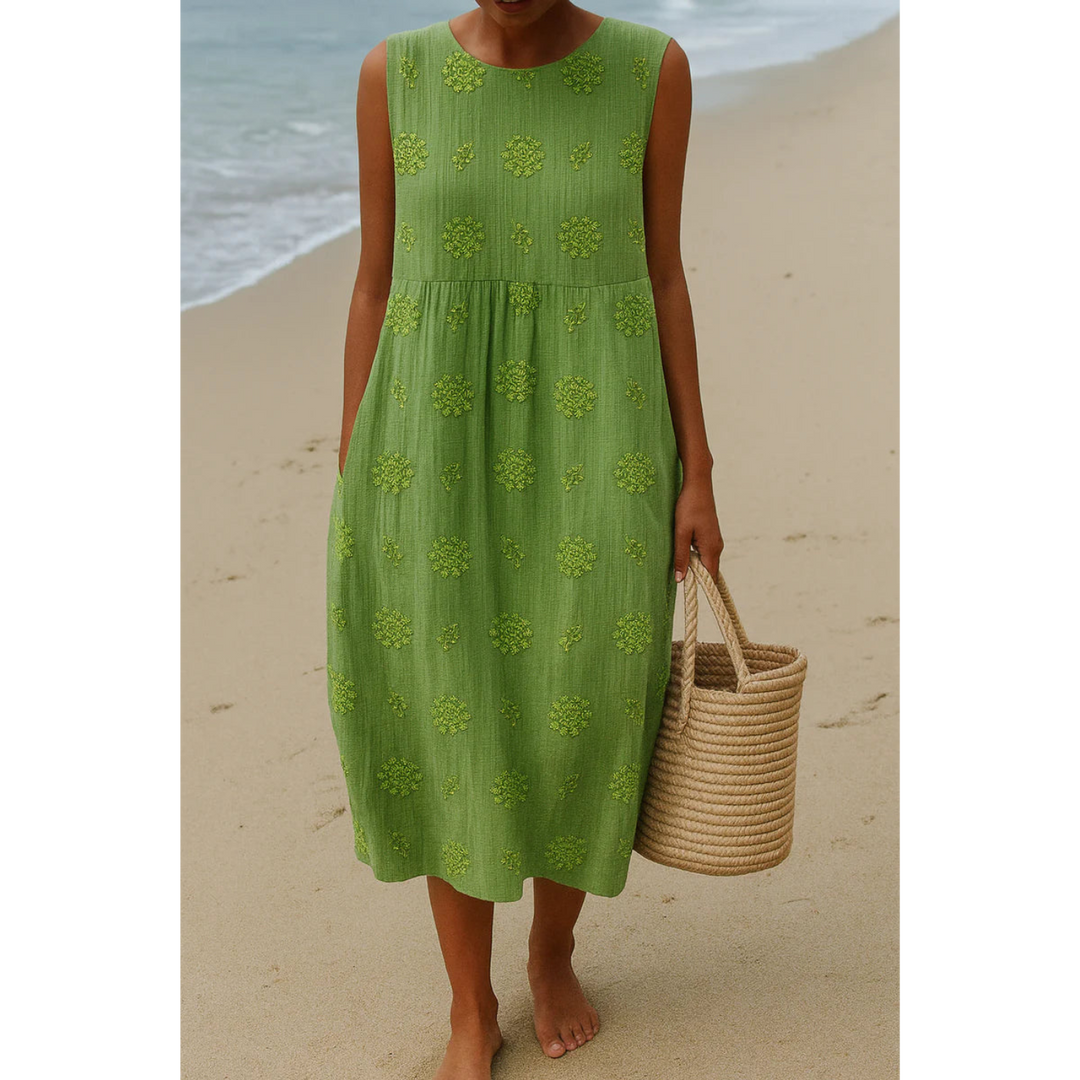 Ella™ | Maeliya Embroidered Dress