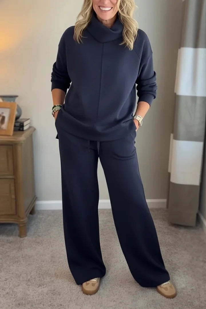 Abigail™ | Casual Turtle-neck 2 Piece
