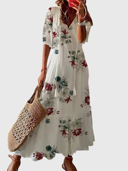 Addison™ | Boho Vintage Summer Dress