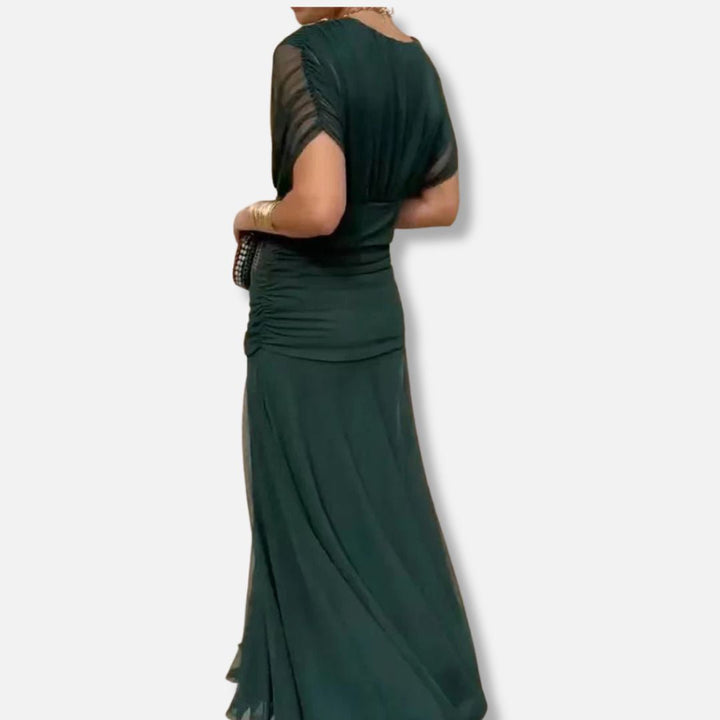 Isabella™ | Elegant V-Neckline Dress