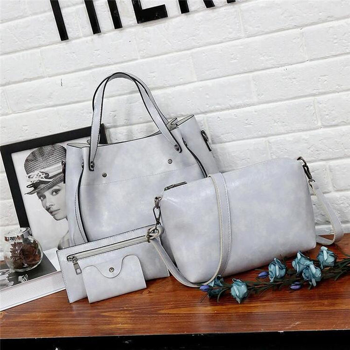 Maude™ | Sutton Stylish Retro 4-Piece Bag Set
