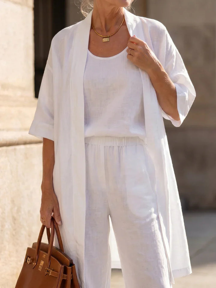 Leah™ | Lightweight Linen Set