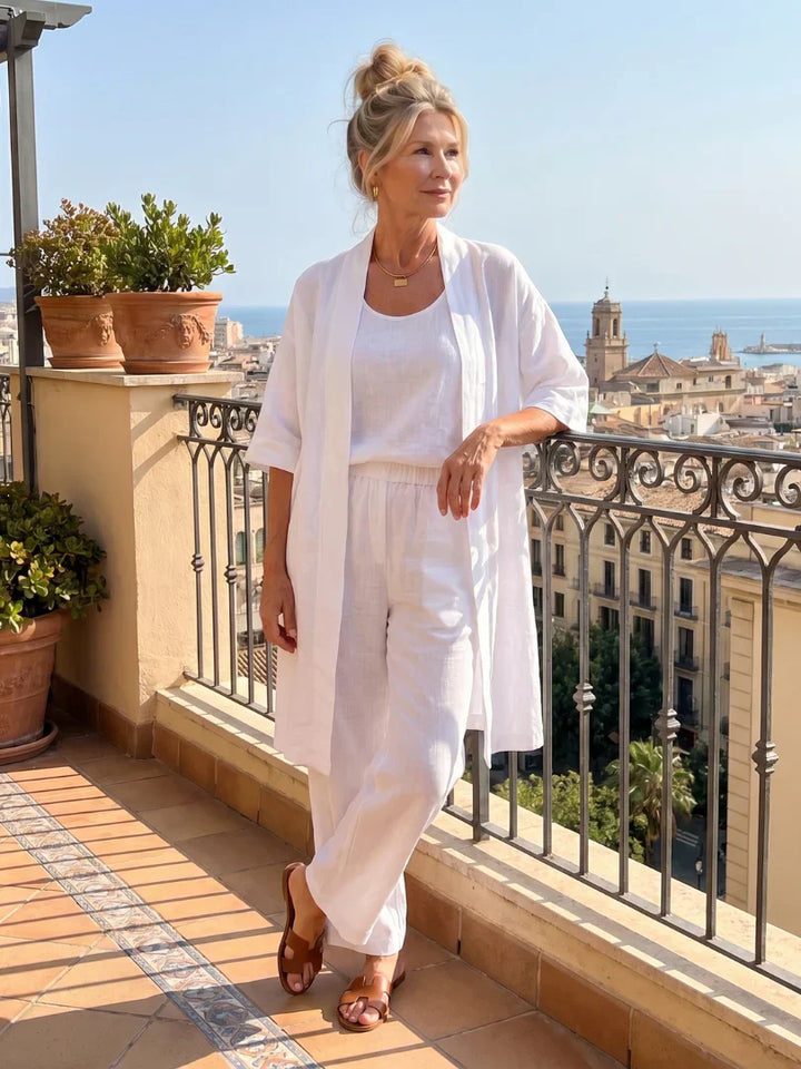 Leah™ | Lightweight Linen Set