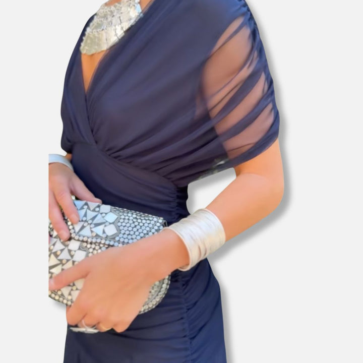 Isabella™ | Elegant V-Neckline Dress