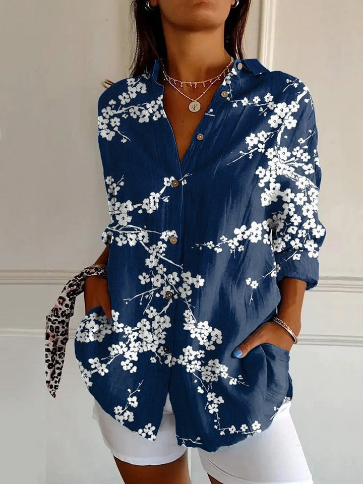Natalie™ | MAËLI Cotton Blouse