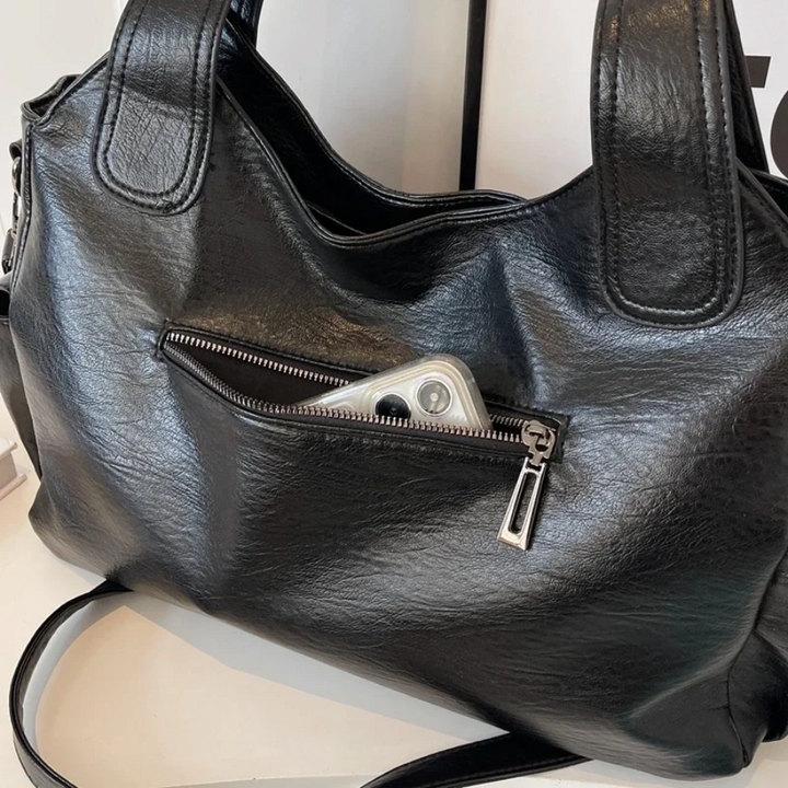 Kaylee™ | Dual Zipper Shoulder Bag