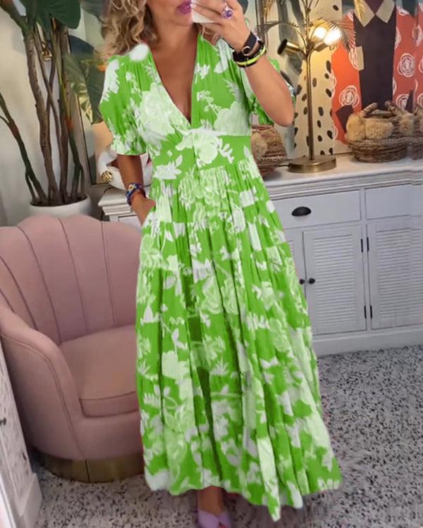 Addison™ | Vibrant Floral Dress