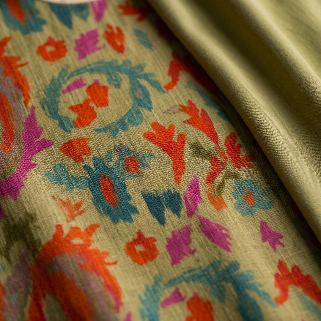 Aria™ | Printed Maxi Dress with Vest