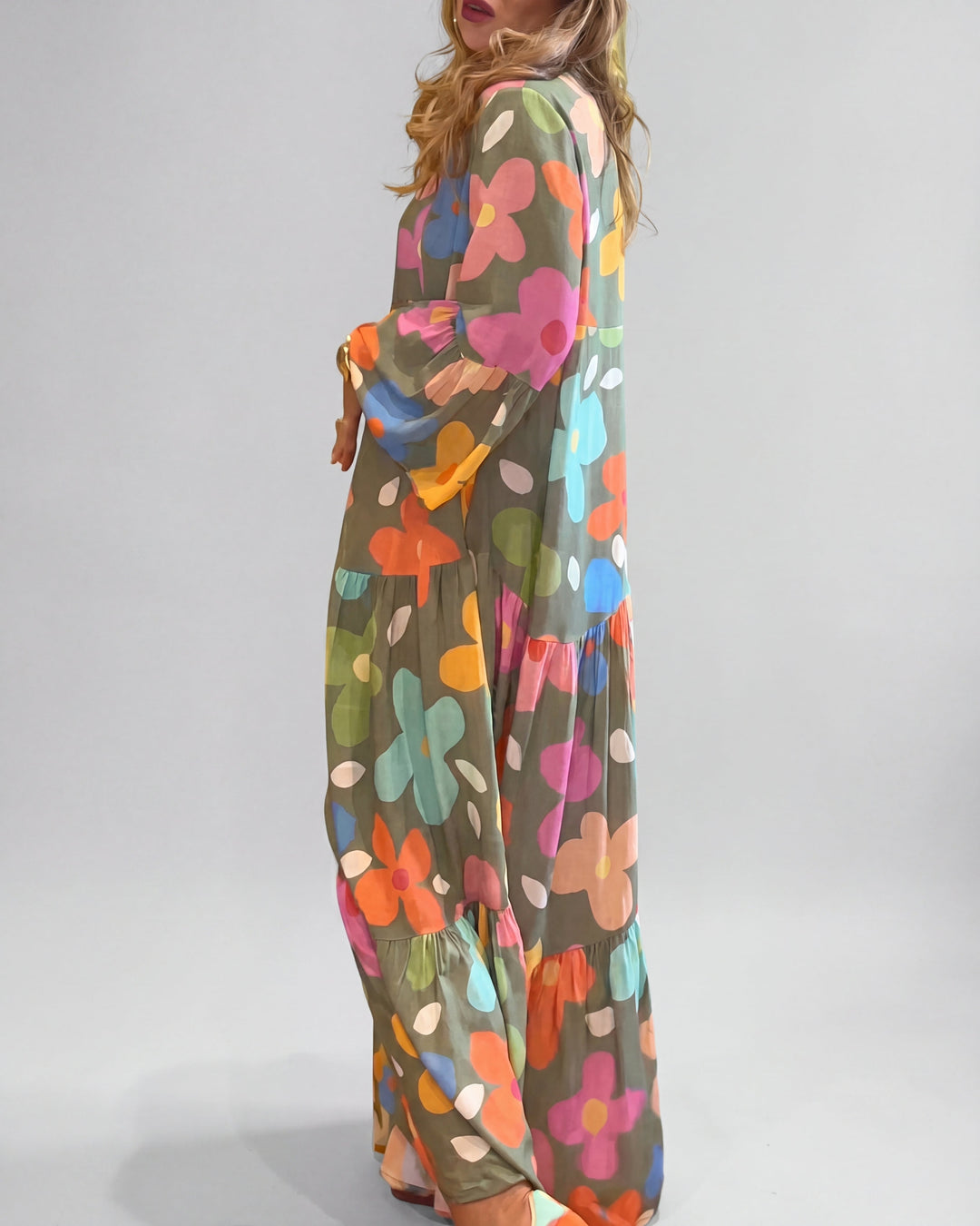 Chloe™ | Floral Relaxed Maxi Dress
