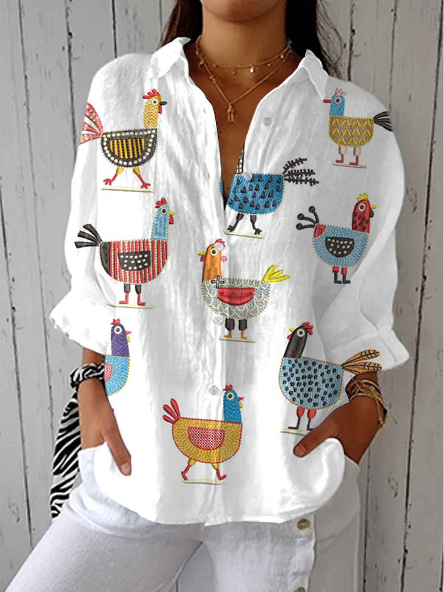 Jocelyn™ | Helen Playful Hen Blouse