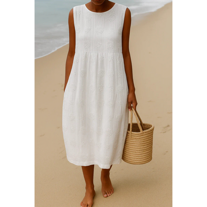 Ella™ | Maeliya Embroidered Dress