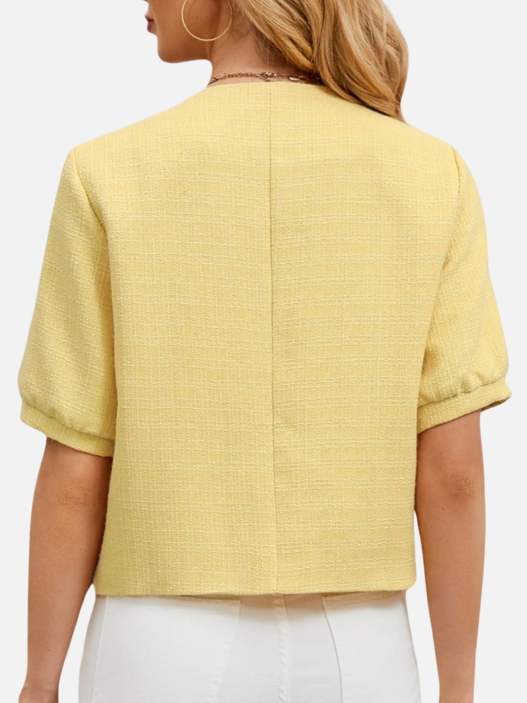 Ashley™ | Vivian Cropped Tweed Blazer