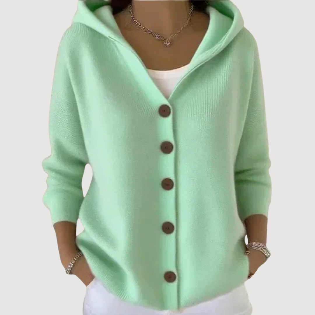 Ella™ | Sophia Cute Hooded Cardigan