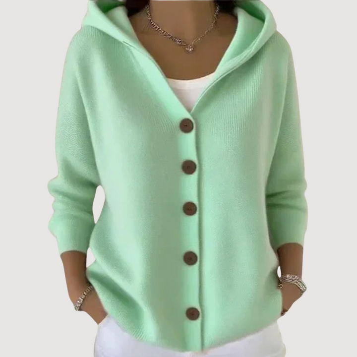 Ella™ | Sophia Cute Hooded Cardigan