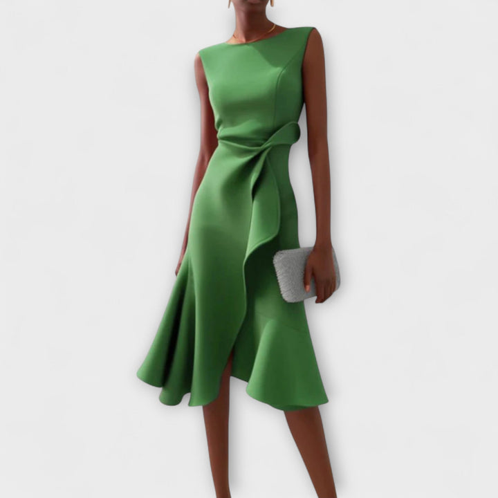Kayla™ | Darlene Sophisticated Midi Dress