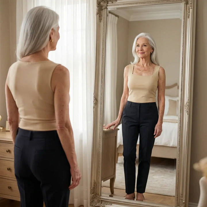 Jade™ | Built-In Comfort Bra Tank Top