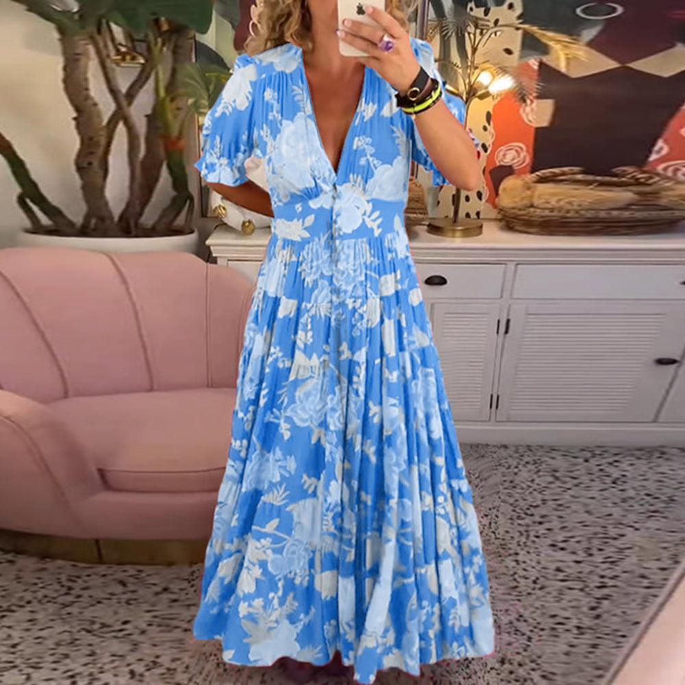 Addison™ | Vibrant Floral Dress