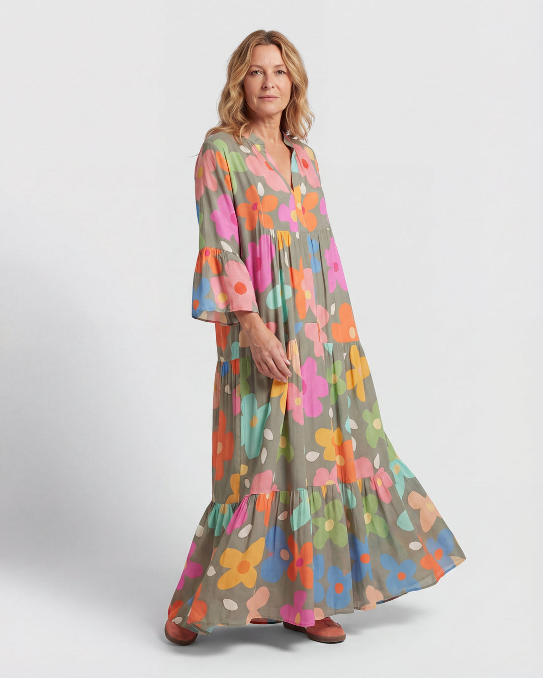 Chloe™ | Floral Relaxed Maxi Dress