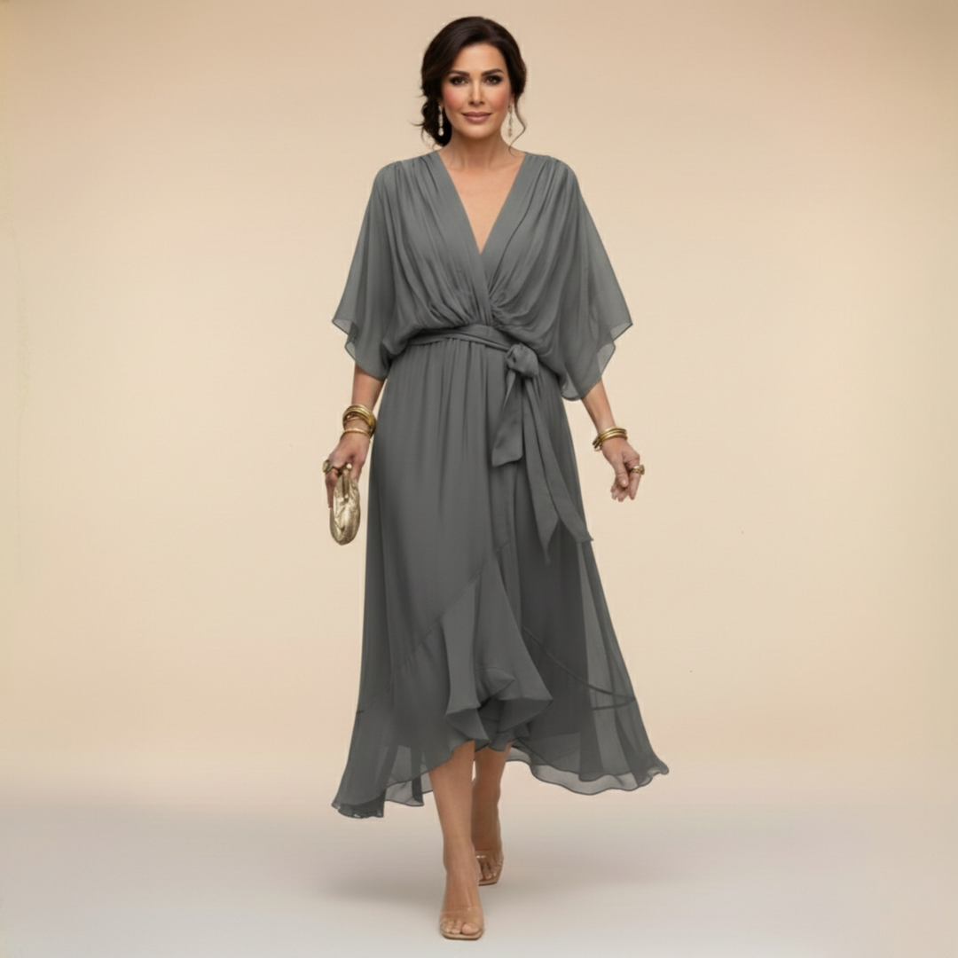 Violet™ | Elegant Chiffon Dress