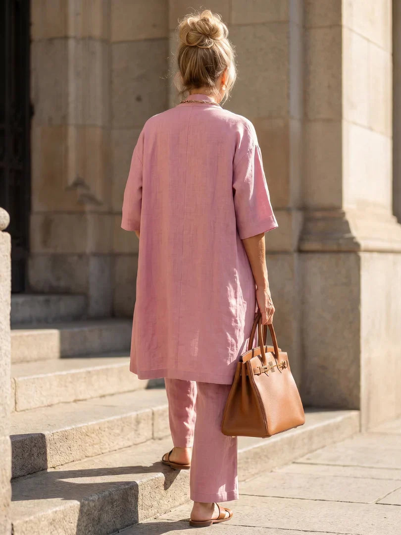 Leah™ | Lightweight Linen Set