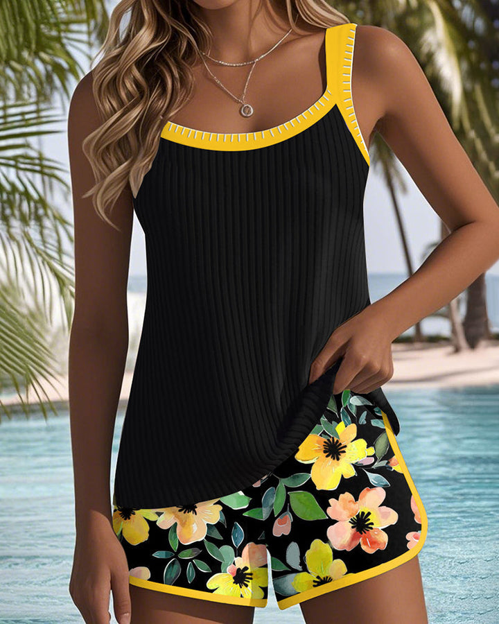 Chloe™ | Two Piece Tankini Pants