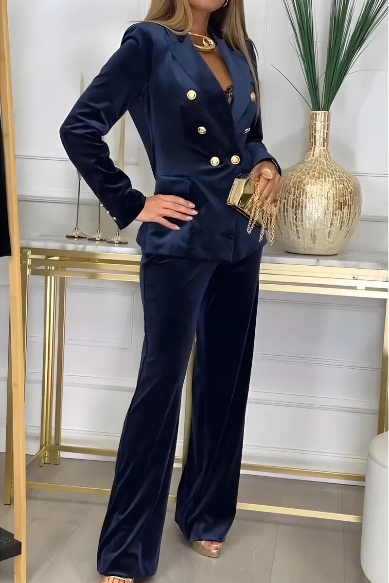 Jasmine™ | Chic Velvet Two-Piece Set