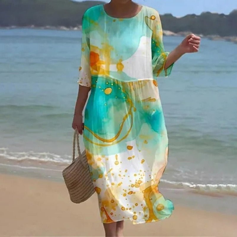Lauren™ | Sunset Flower Dress
