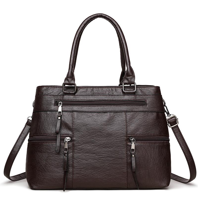 Evelyn™ | Leather Tote Bag